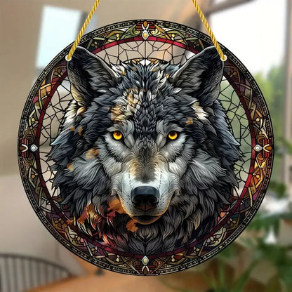 VividGlass – Handgefertigter Buntglas-Sonnenfänger