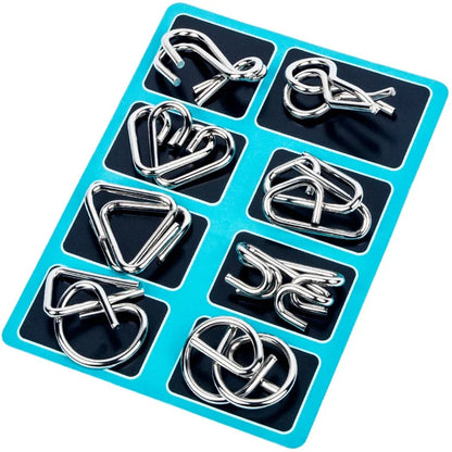 Grips – Metall-Knobelpuzzle Set (8-teilig)