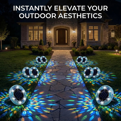 MosaicGlow™ – Solar-Gartenleuchten für Magische Abende