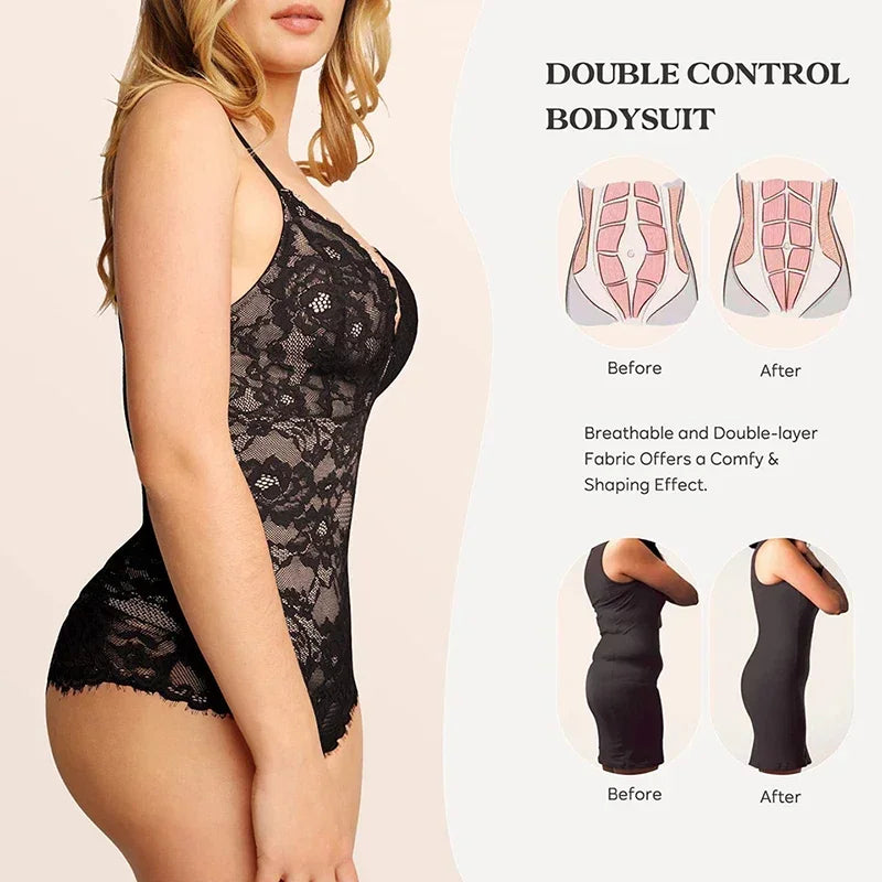 LaceAura™ – Der elegante Spitzen-Bodysuit