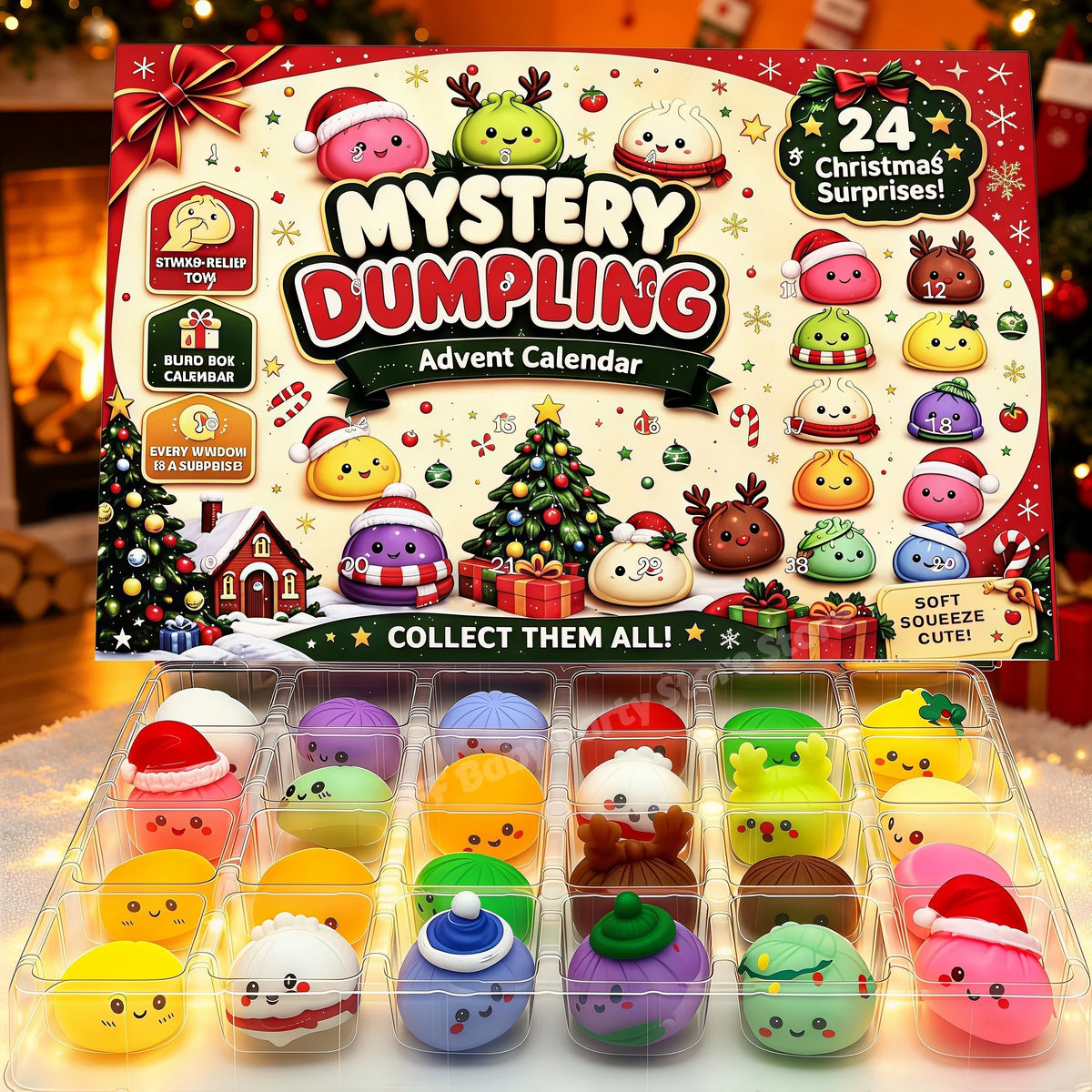 Knuffilino – Squishy-Adventskalender mit 24 Überraschungen