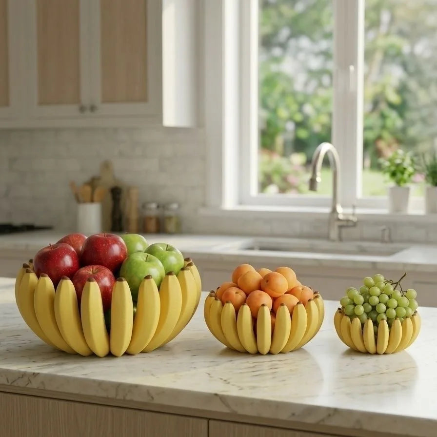 PalmBowl™ – Deko-Obstschale in Bananenform