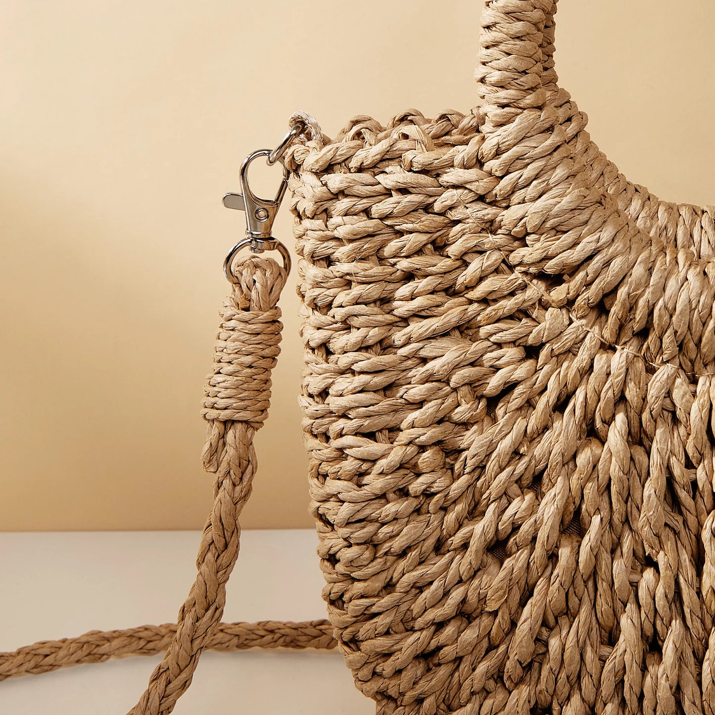 WickerLuna™ – Geflochtene Strandtasche