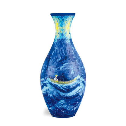BloomPuzzle™ – 3D Puzzle Vase die echte Blumen trägt