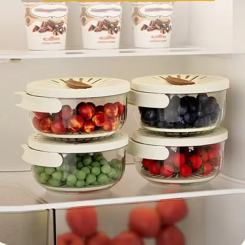 FreshDrain™ – Praktischer Obst- und Gemüsekorb