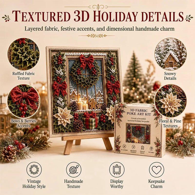 Filigrana – 3D Stoff-Steckbild Bastelset