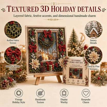 Filigrana – 3D Stoff-Steckbild Bastelset