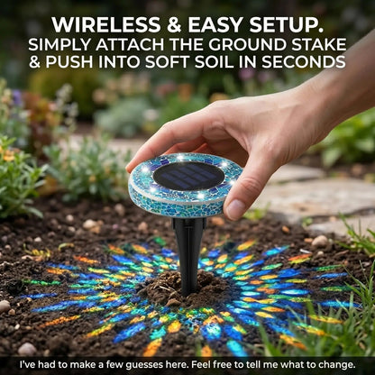 MosaicGlow™ – Solar-Gartenleuchten für Magische Abende
