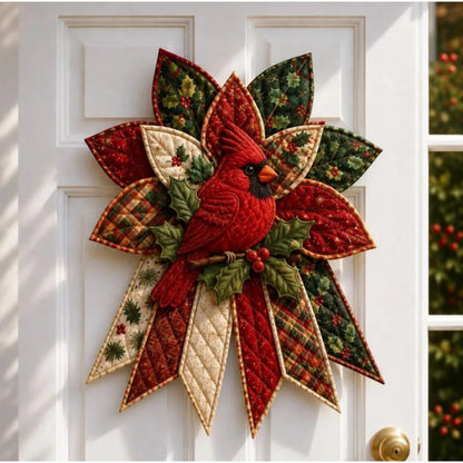 Kranzella – DIY Quilt-Kerstkranz zum Selbernähen, für die Haustür