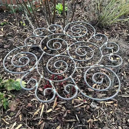 IronGrow™ – Elegante Spiral-Pflanzenstütze