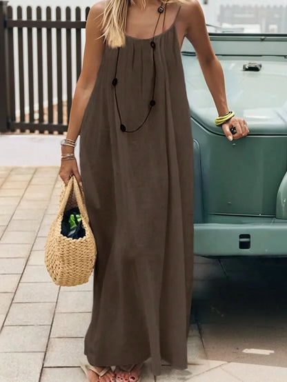 La Câline – Das rückenfreie Sommerkleid für mühelose Eleganz