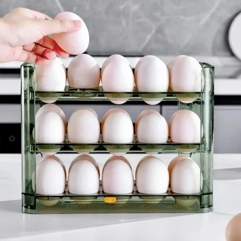 EggFlip™ – Der Kompakte Eier-Organizer
