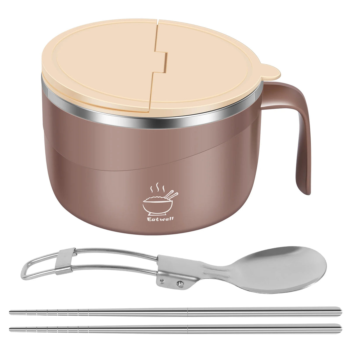 NudelMate Ramen-Becher mit Deckel
