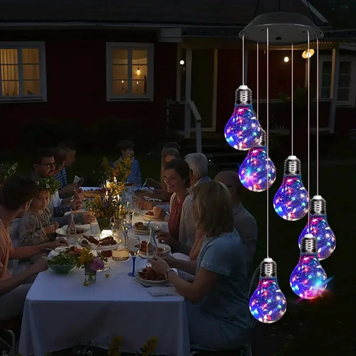 SolarRainbow Bulbs – 6 Farbwechselndes  LED-Birnen