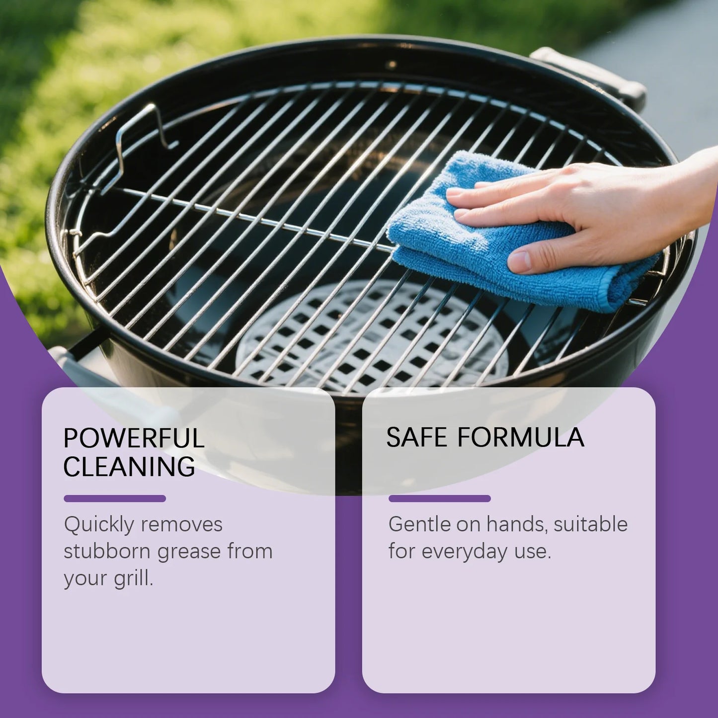 GrillGleam™ – Bringen Sie Ihren Grill in Rekordzeit zum Strahlen