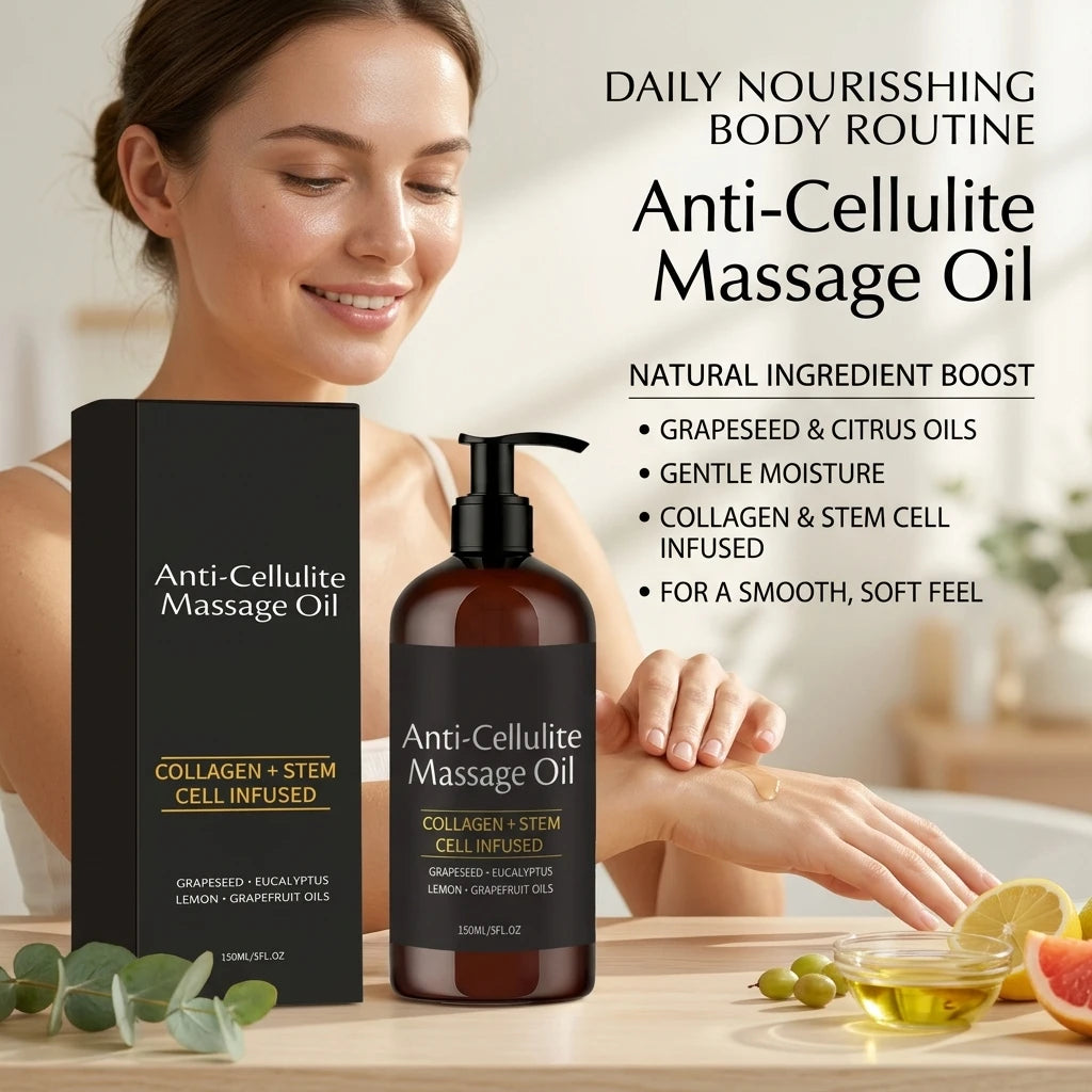 Cellumia – Anti-Cellulite Massageöl mit Kollagen
