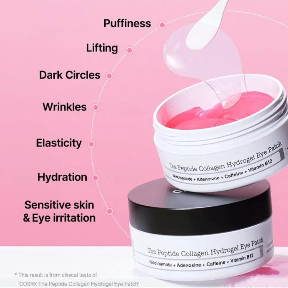 Peptide – Hydrogel Kollagen Augenpads (60 Stück)
