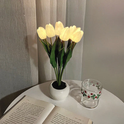 TulipGlow™ – Die magische LED-Tulpen-Nachtlampe