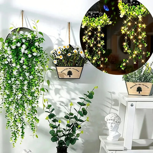 IvyGlow™ – Die Solar-Hängepflanze die Nachts Magisch Leuchtet