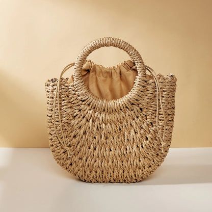 WickerLuna™ – Geflochtene Strandtasche