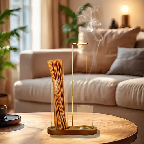 Aurelia Räucherstäbchenhalter im Wohnzimmer