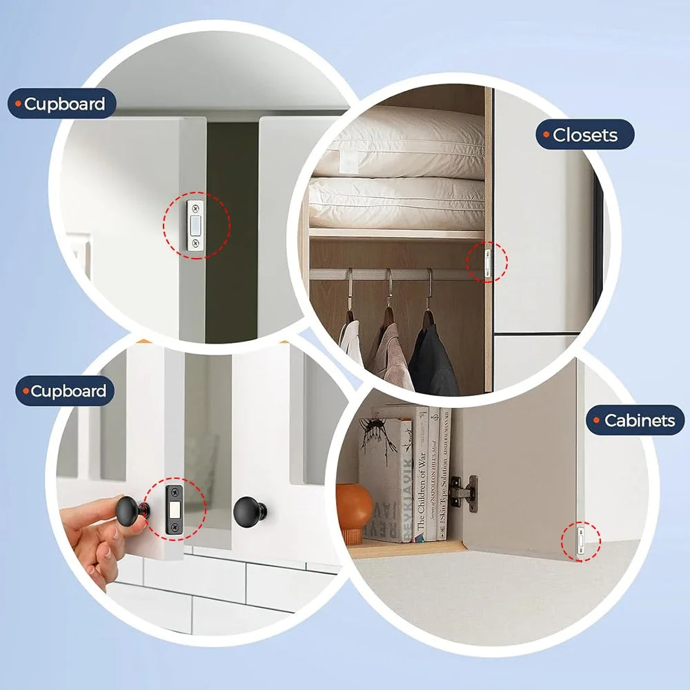 MagnaHold – Ultra-Dünne Magnetische Türschließer (Set)