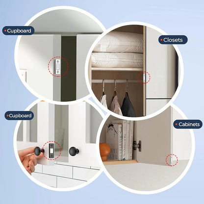 MagnaHold – Ultra-Dünne Magnetische Türschließer (Set)