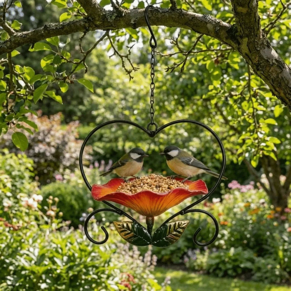 BirdHeart™ – Dekoratives Vogelhaus in Herzform