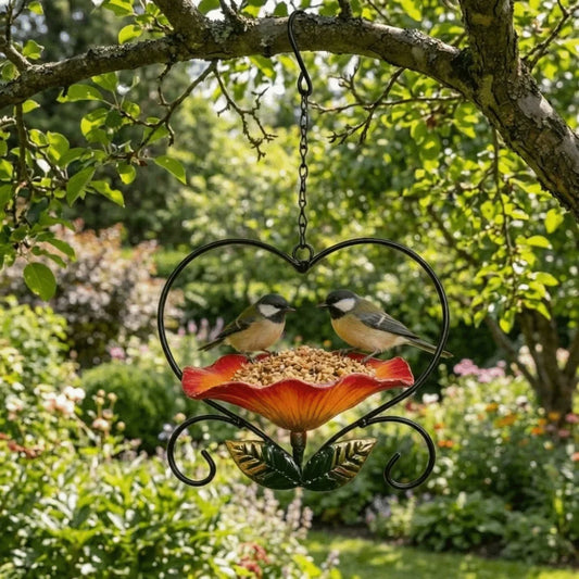 BirdHeart™ – Dekoratives Vogelhaus in Herzform