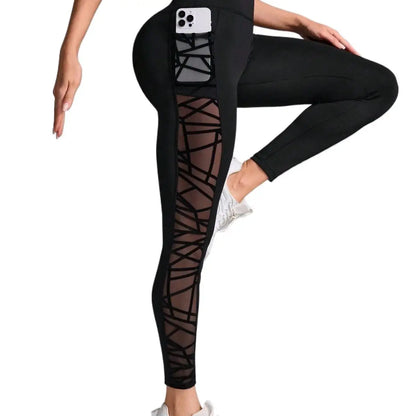 AuraShape™ – Die Herz-Mesh Leggings