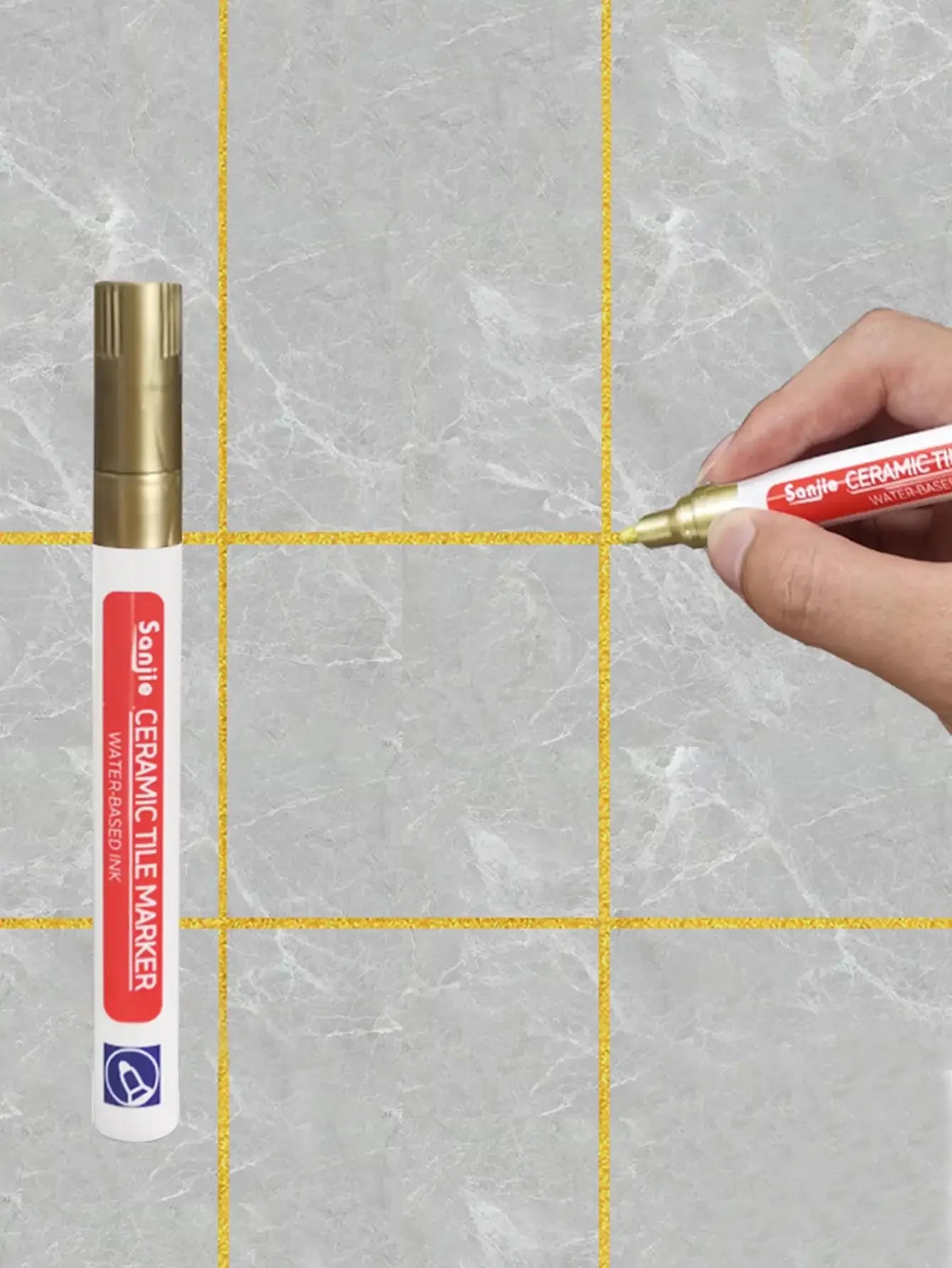 GroutFix™ – Fugen-Marker für Bad & Küche