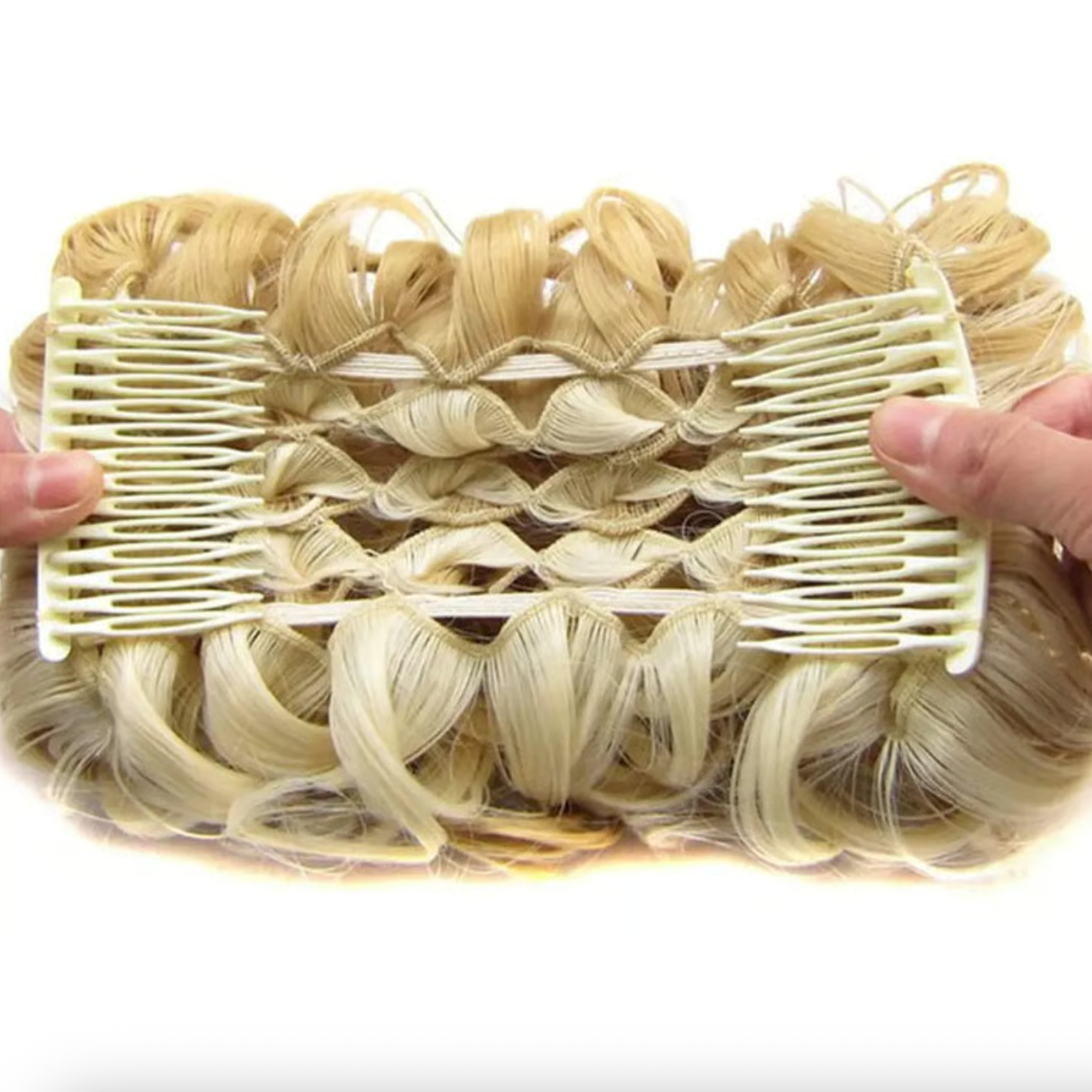 Haarteil - Messy Curly Dish Bun