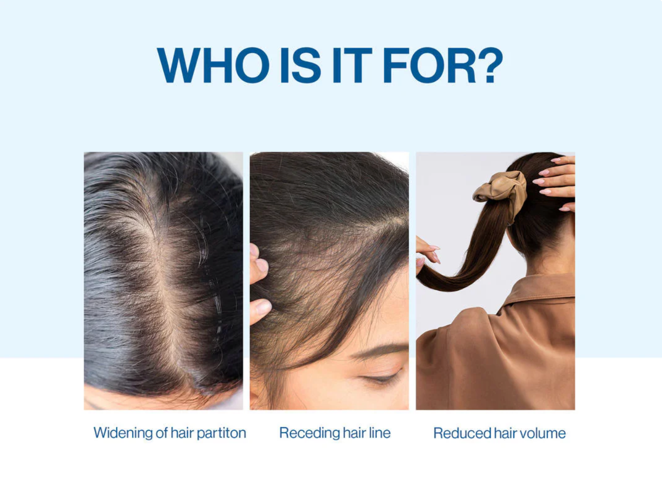 Fortschrittliches Haarwuchs-Serum zum Auftragen