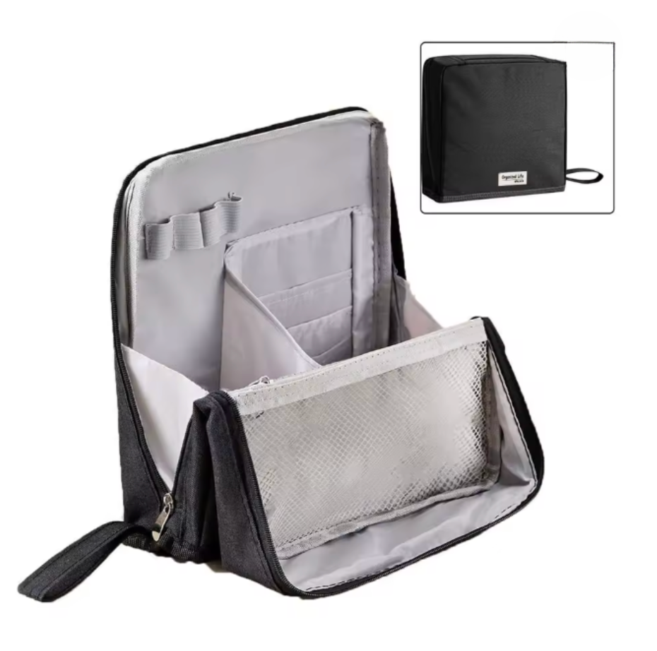 Luxuriöse Kulturtasche - Platzsparend, Vertikal & Organisiert