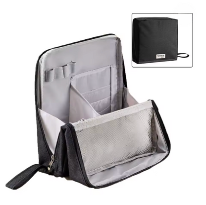 Luxuriöse Kulturtasche - Platzsparend, Vertikal & Organisiert