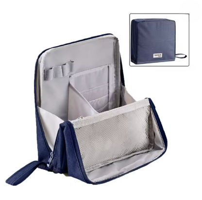 Luxuriöse Kulturtasche - Platzsparend, Vertikal & Organisiert