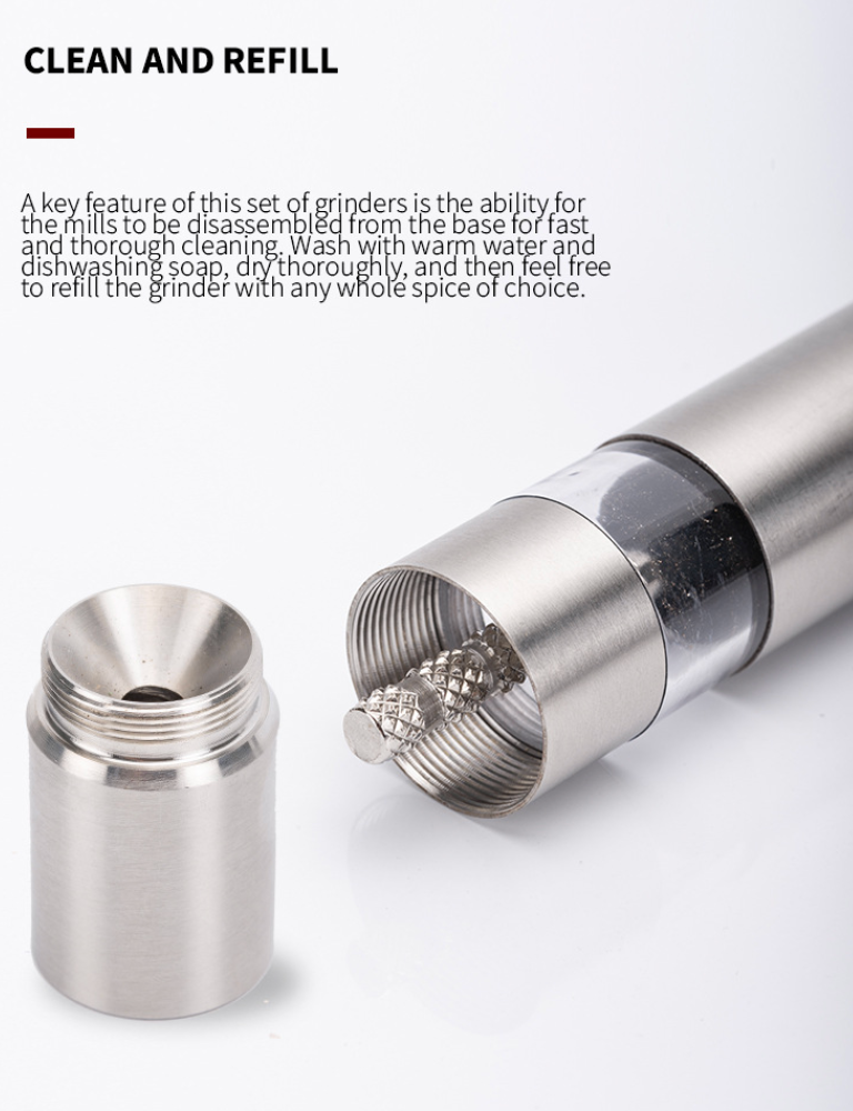 One-Touch Gewürzmühle - Mühle: Ein-Hand