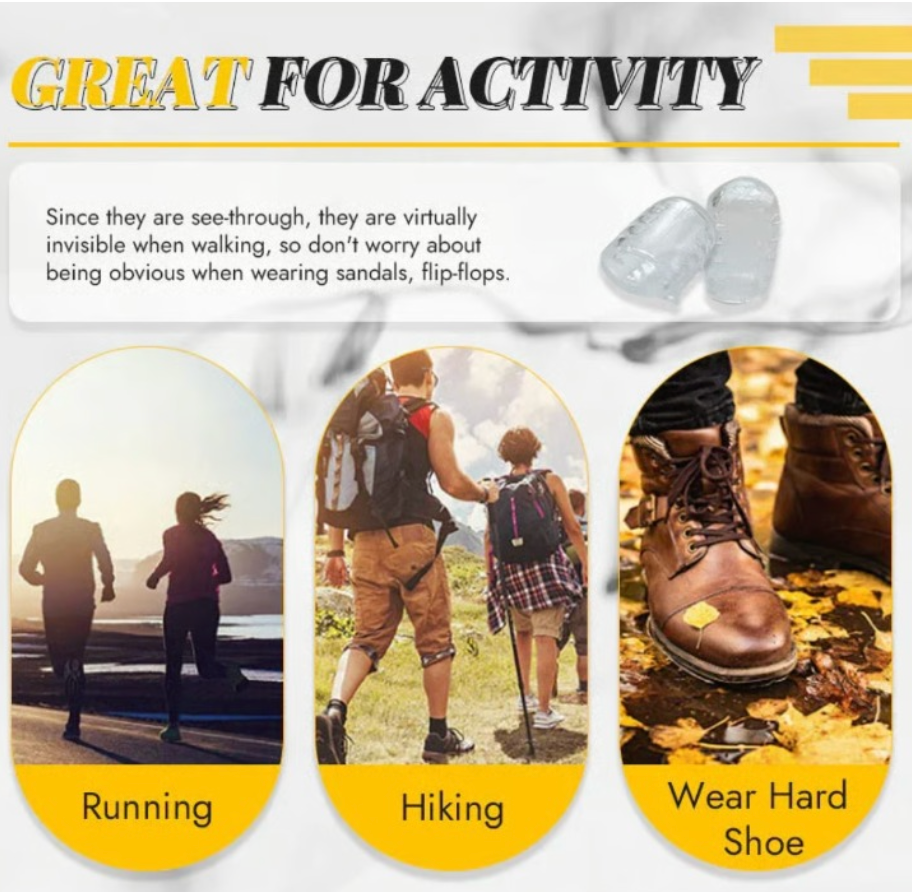 Druckentlastung für kleine Zehen - 10 Stück