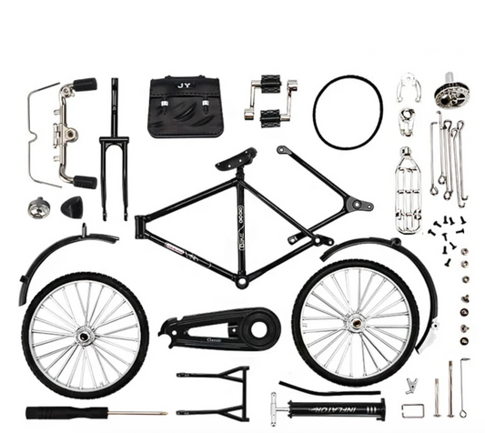 Retro-Fahrrad-DIY-Modell: Dekorationsaktivität