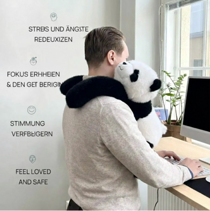 Gewichtete Panda Plüsch - Ruhe und Fokus