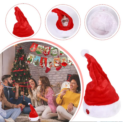 Singende Tanzende Weihnachtsmann Mütze