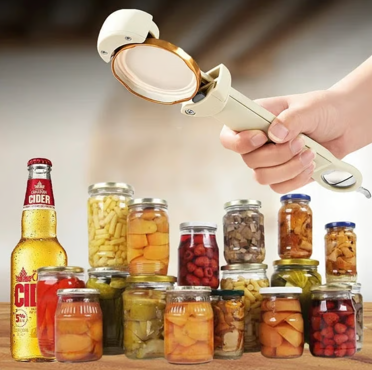 Universal Flaschenöffner Pro -  Mühelose Öffnung