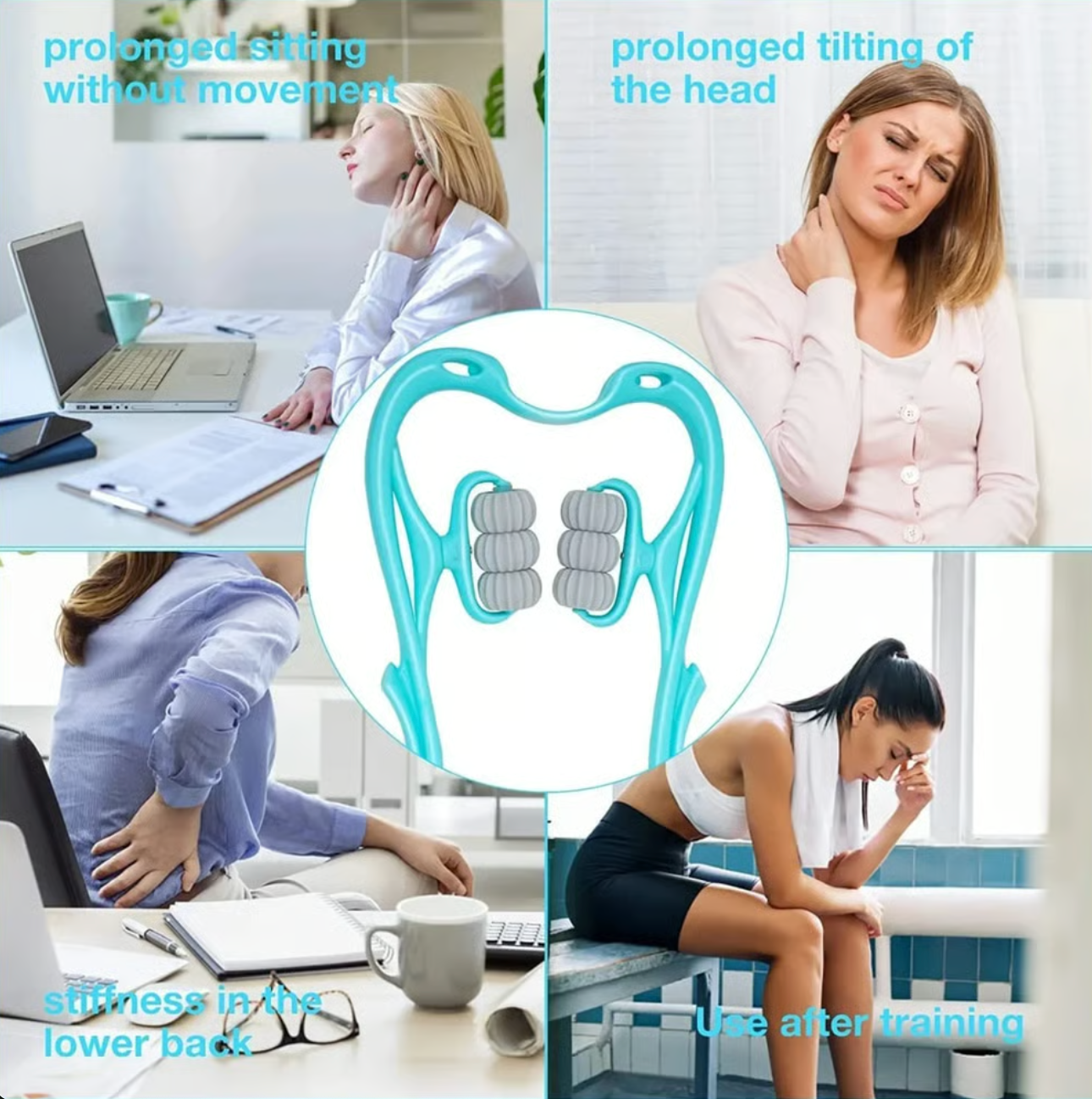 Dual-Punkt Nacken-Roller