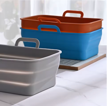 Silikon-Faltpad für Heißluftfritteuse – 2 Stück