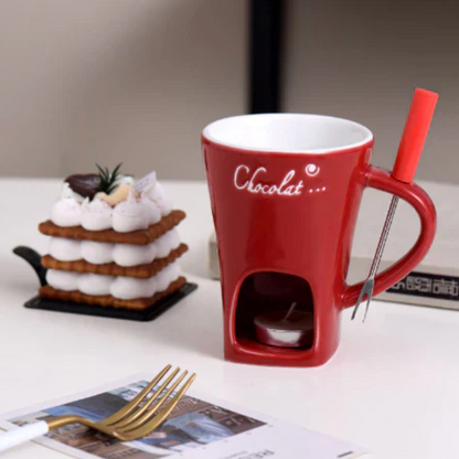 Schokoladen Fondue Becher