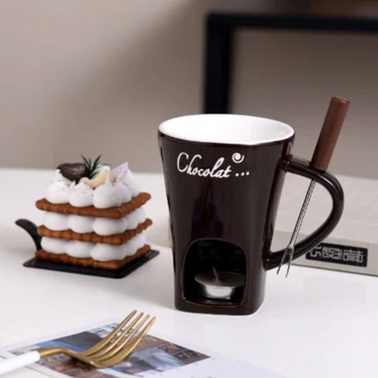 Schokoladen Fondue Becher