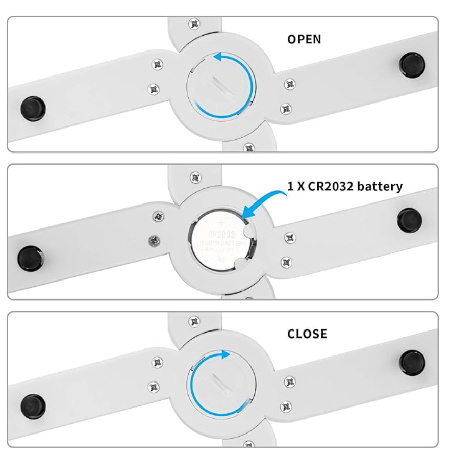 Zusammenklappbare Küchenwaage