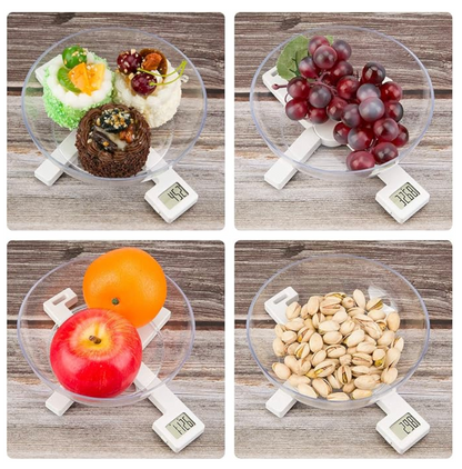 Zusammenklappbare Küchenwaage