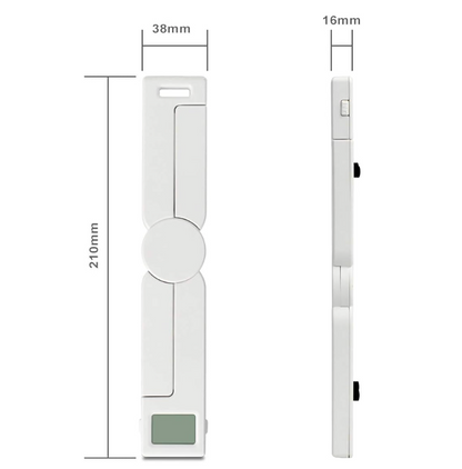 Zusammenklappbare Küchenwaage