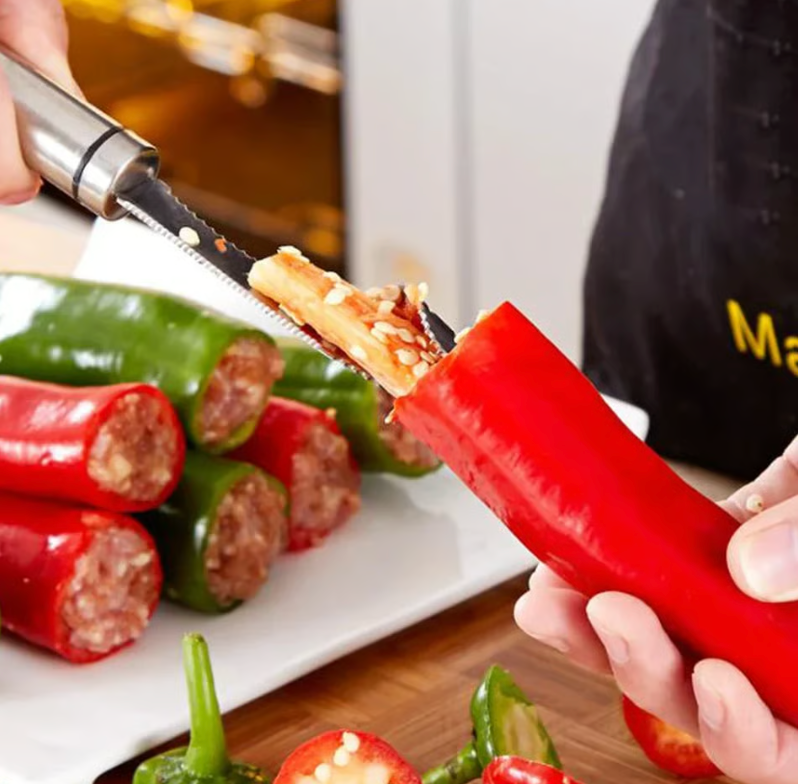 Chili-Entkernern - Sicher & Blitzschnell